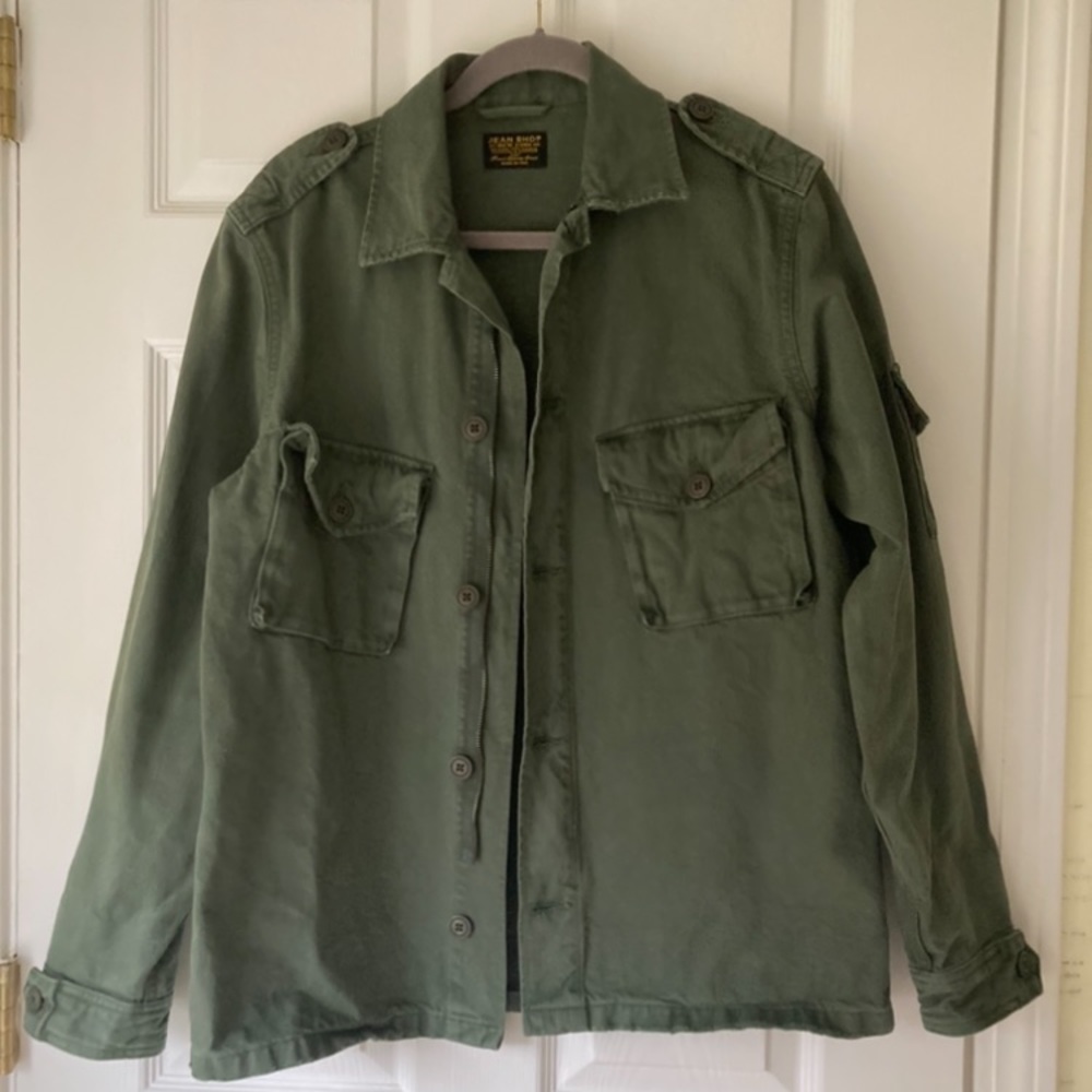 Army Green Shacket!